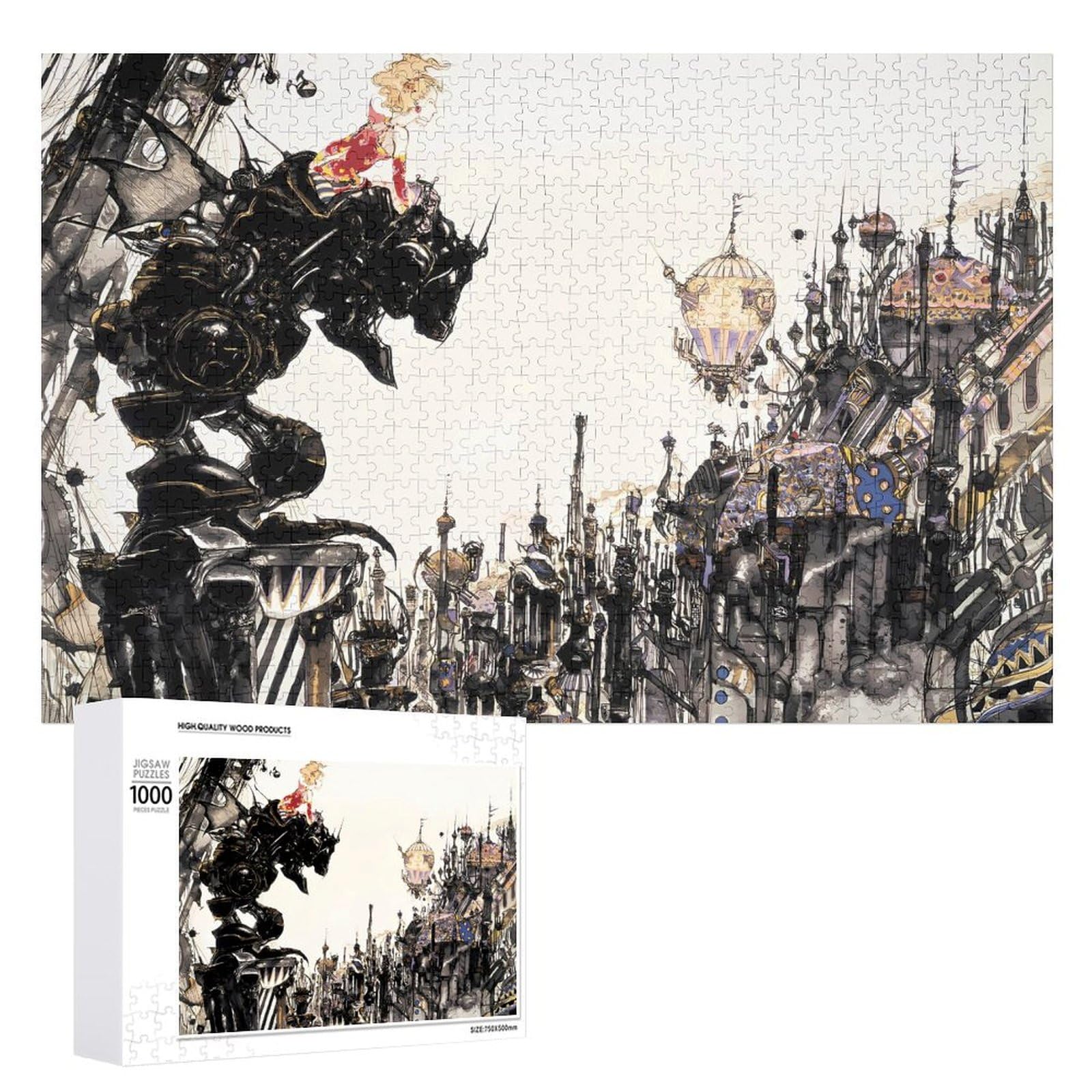 Amazon | 天野喜孝2 パズル ジグソーパズル 木製 パズル 減圧 レジャー